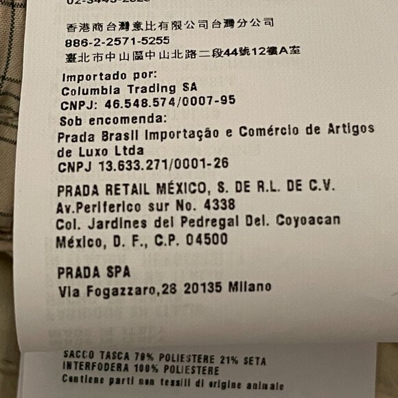 PRADA Plaid Silk  Mini Shorts XS - Picture 10 of 10